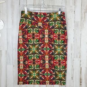 LuLaRoe Simply Comfortable Geometric Skirt Small